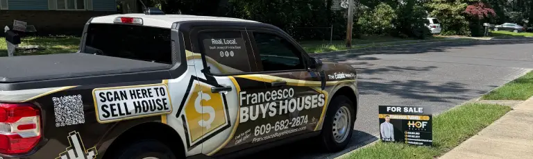 Branded Work Truck